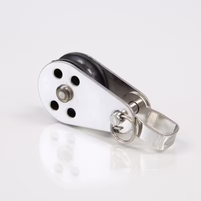 Single Wire Rope Pulley Block with Shackle