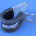 P Clip with EPDM Rubber liner