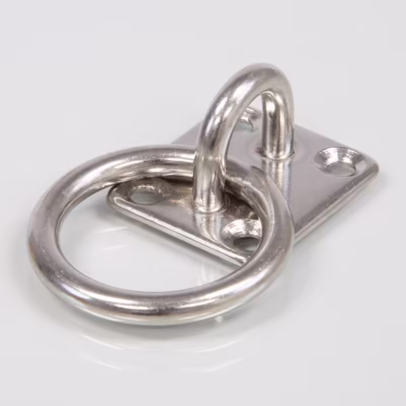 Four Hole Eyeplate with Ring