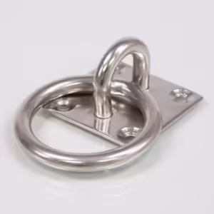 Four Hole Eyeplate with Ring