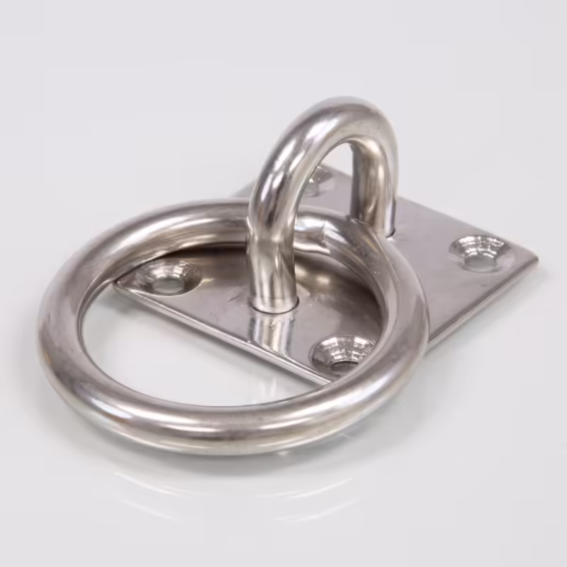 Four Hole Eyeplate with Ring