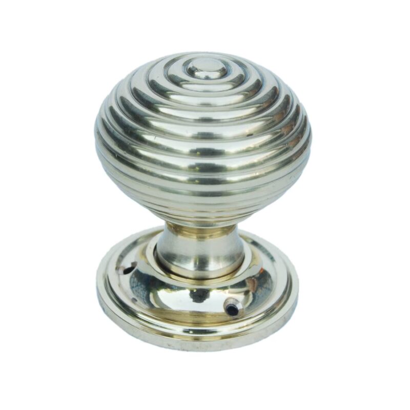 Beehive Brass Door Knob