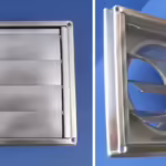 Square Wall Outlet Vent