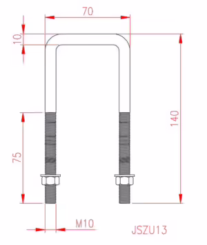 Square U Bolt