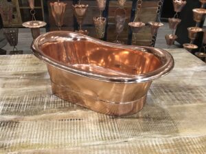 Copper Inside and Outside Sink