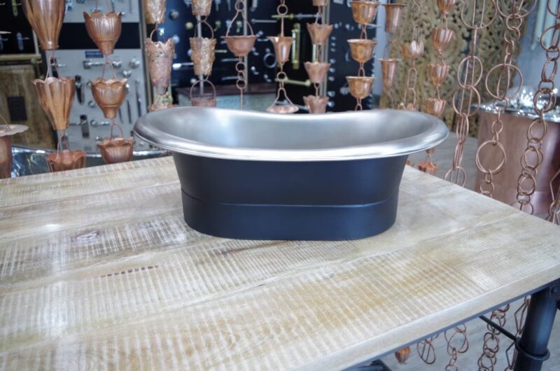Satin Nickel Inside Sink