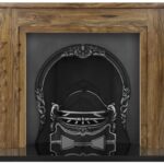 Tiffany Cast Iron Fireplace Insert