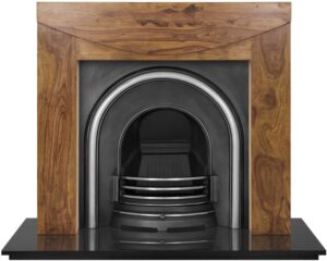 Celtic Arch Cast Iron Fireplace Insert