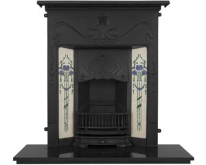 Valentine Cast Iron Combination Fireplace