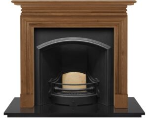 London Plate Cast Iron Fireplace Insert