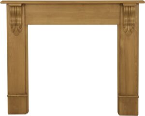 Edinburgh Corbel Wooden Fireplace Surround