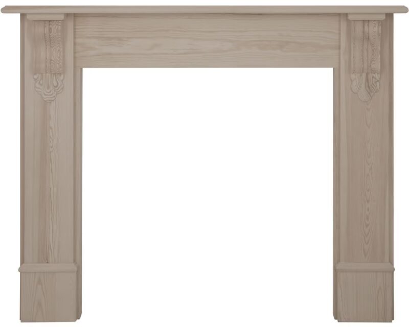Edinburgh Corbel Wooden Fireplace Surround