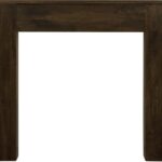 New England Wooden Fireplace Surround