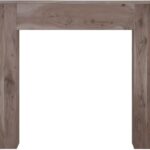 New England Wooden Fireplace Surround