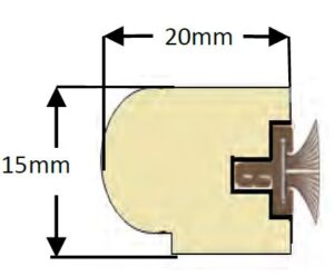 Staff Bead - Fitted with Exitex Centre Leg Carrier